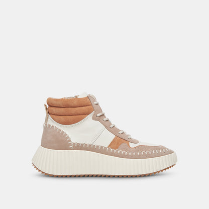 Daley Sneakers Taupe Multi Suede - Dolce Vita