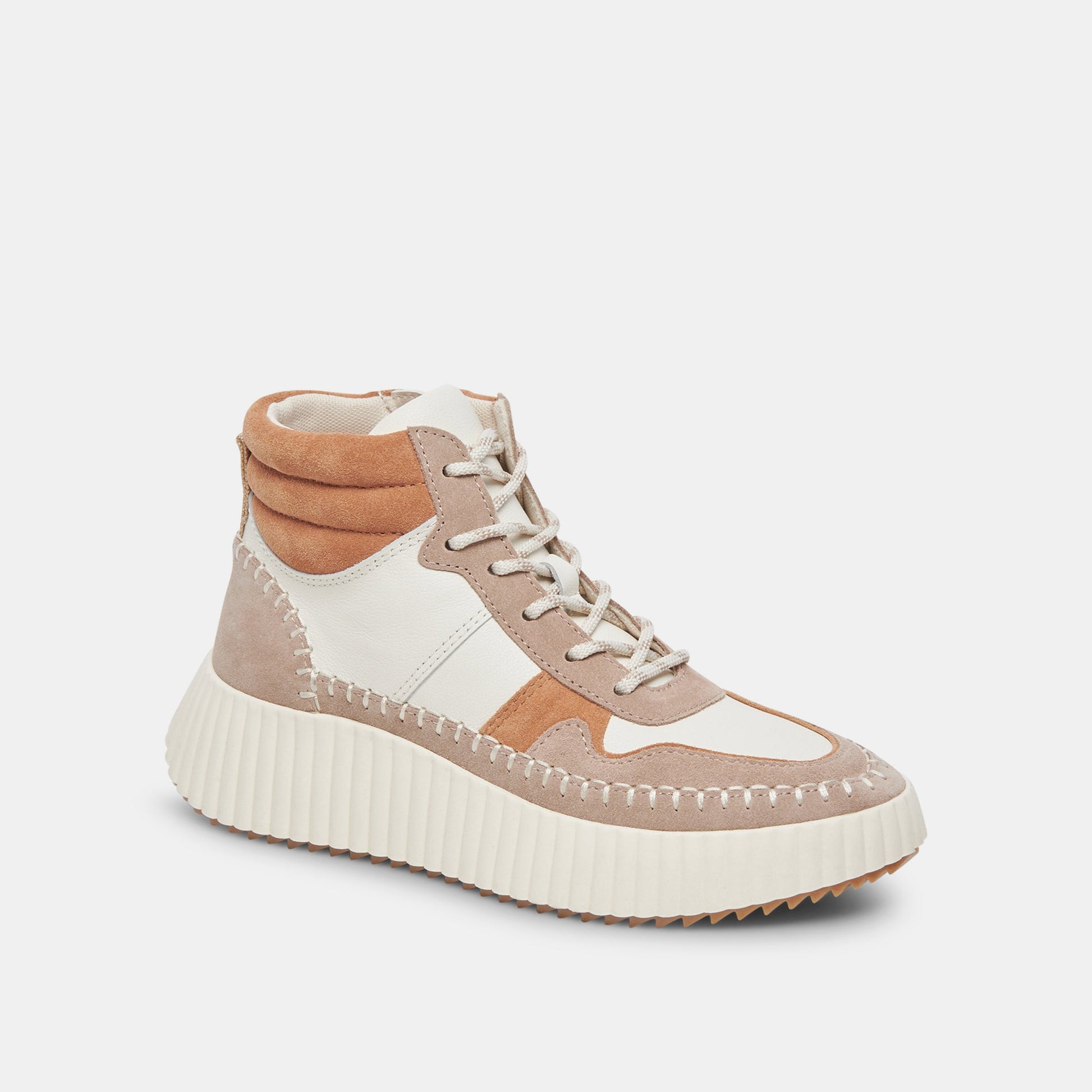 Daley Sneakers Taupe Multi Suede - Dolce Vita