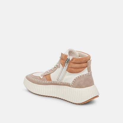 Daley Sneakers Taupe Multi Suede - Dolce Vita