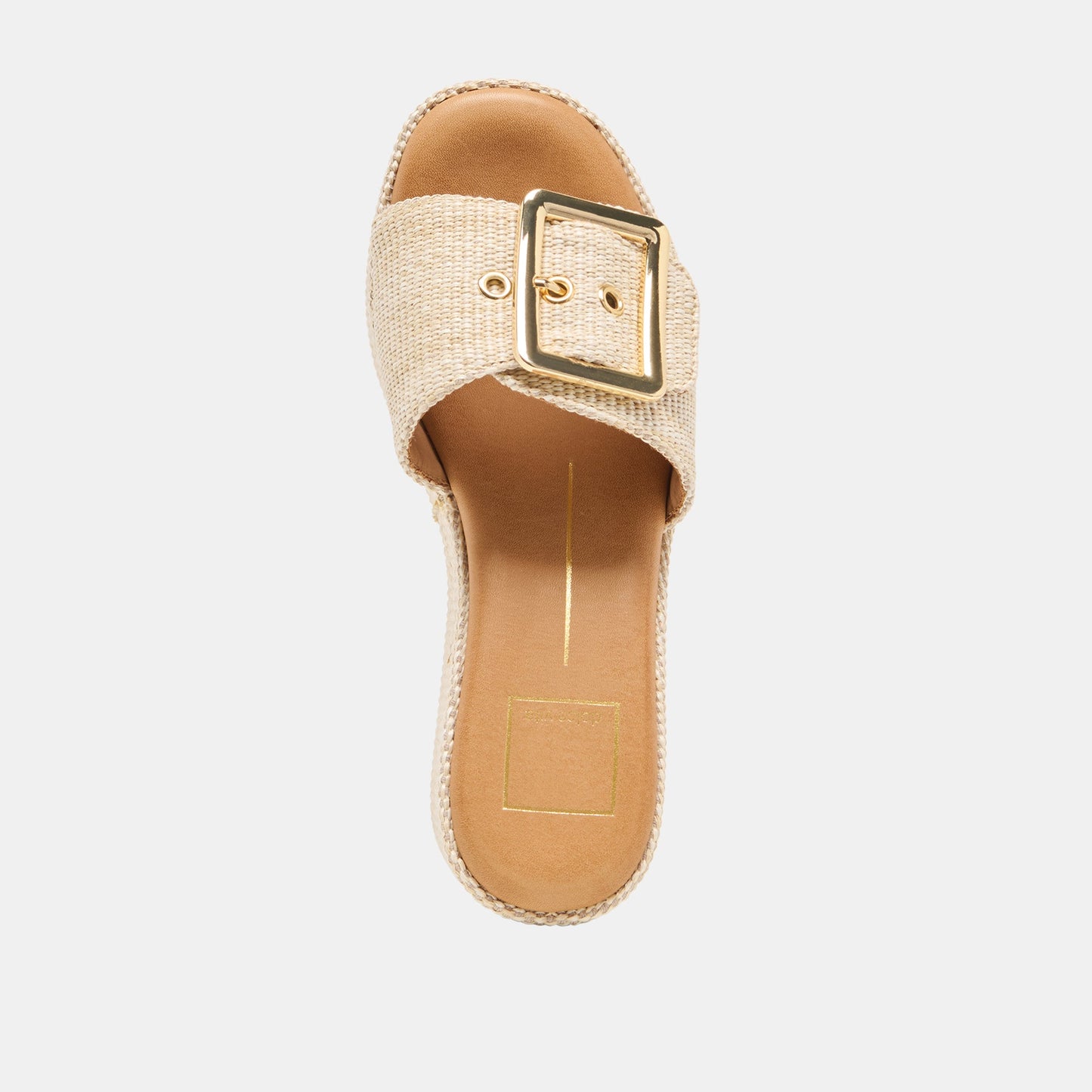 Jilian Lt Natural Raffia Wedges - Dolce Vita