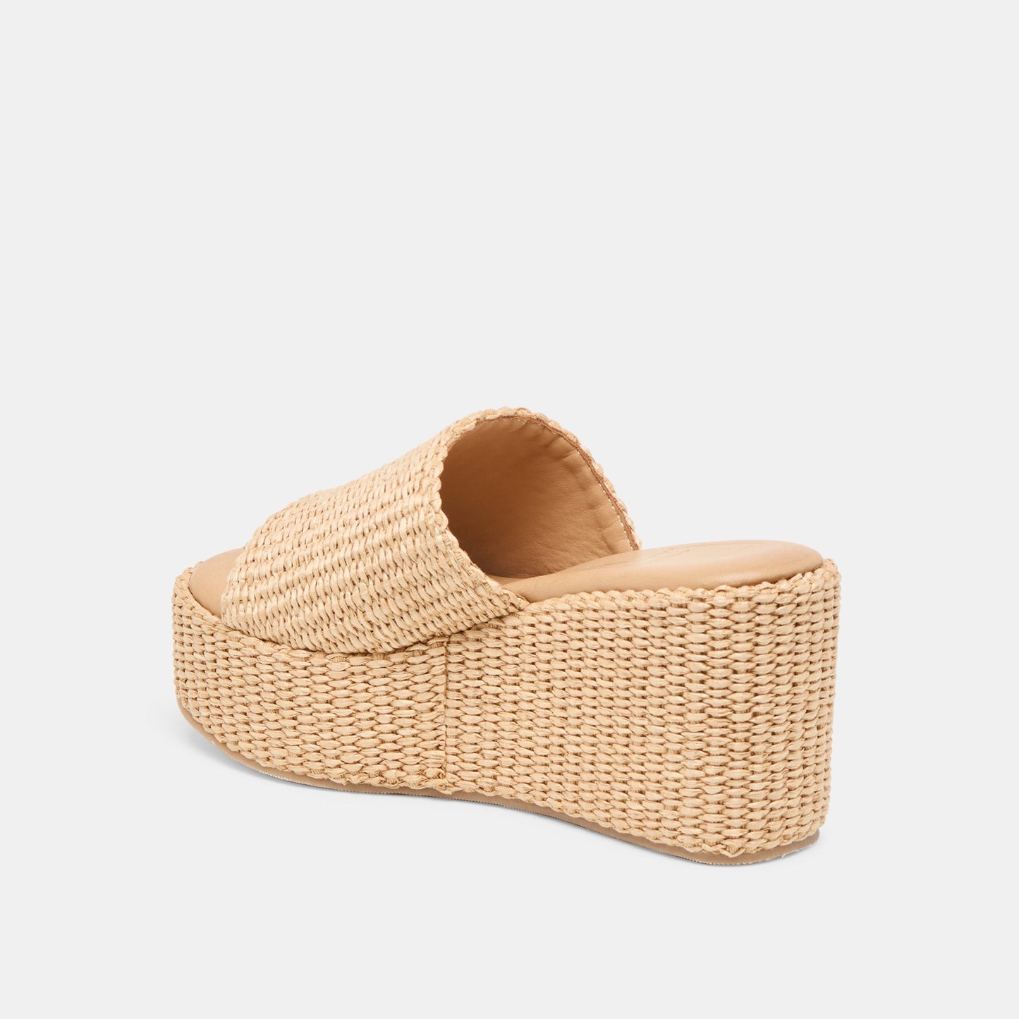 Joclyn Lt Natural Raffia Wedges - Dolce Vita