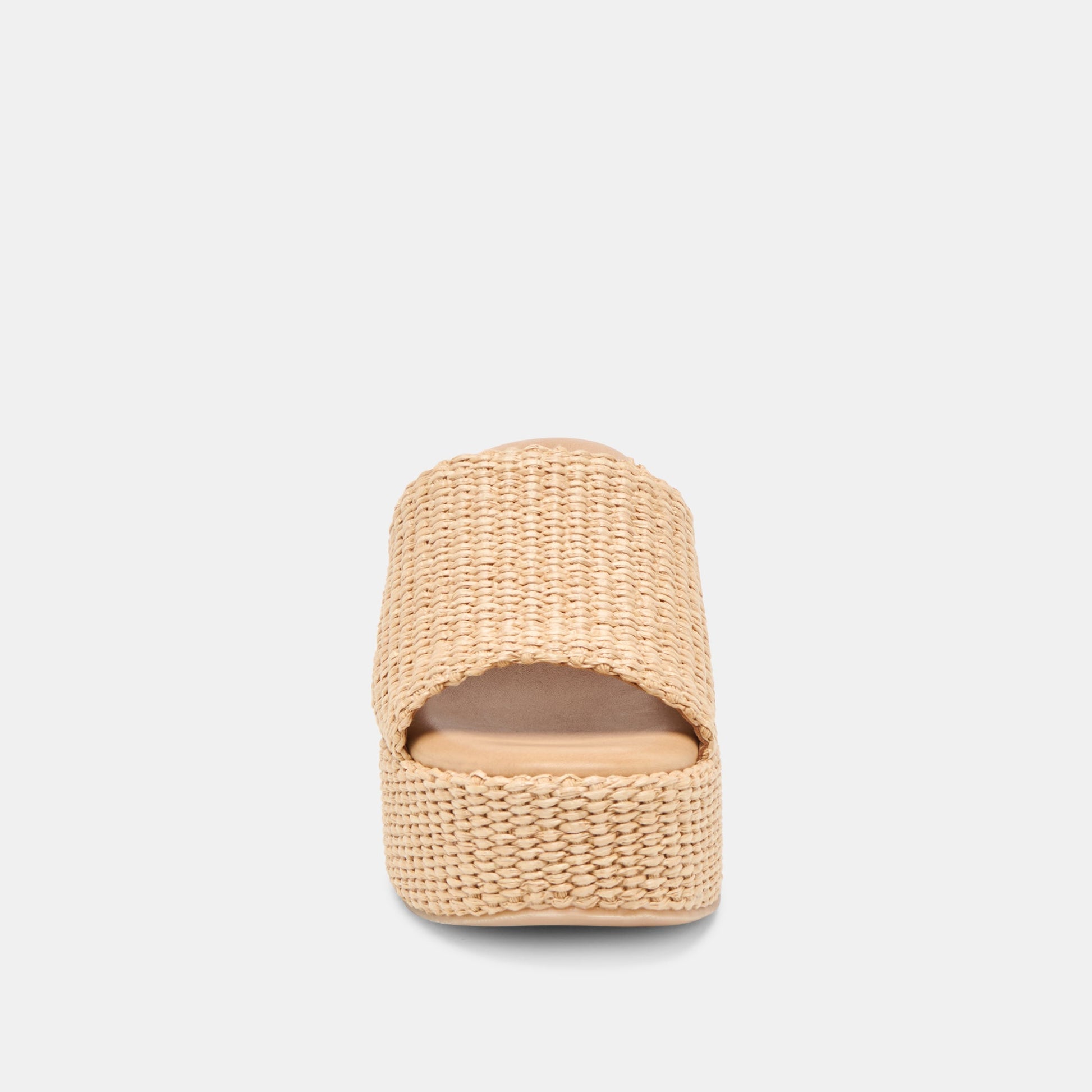 Joclyn Lt Natural Raffia Wedges - Dolce Vita