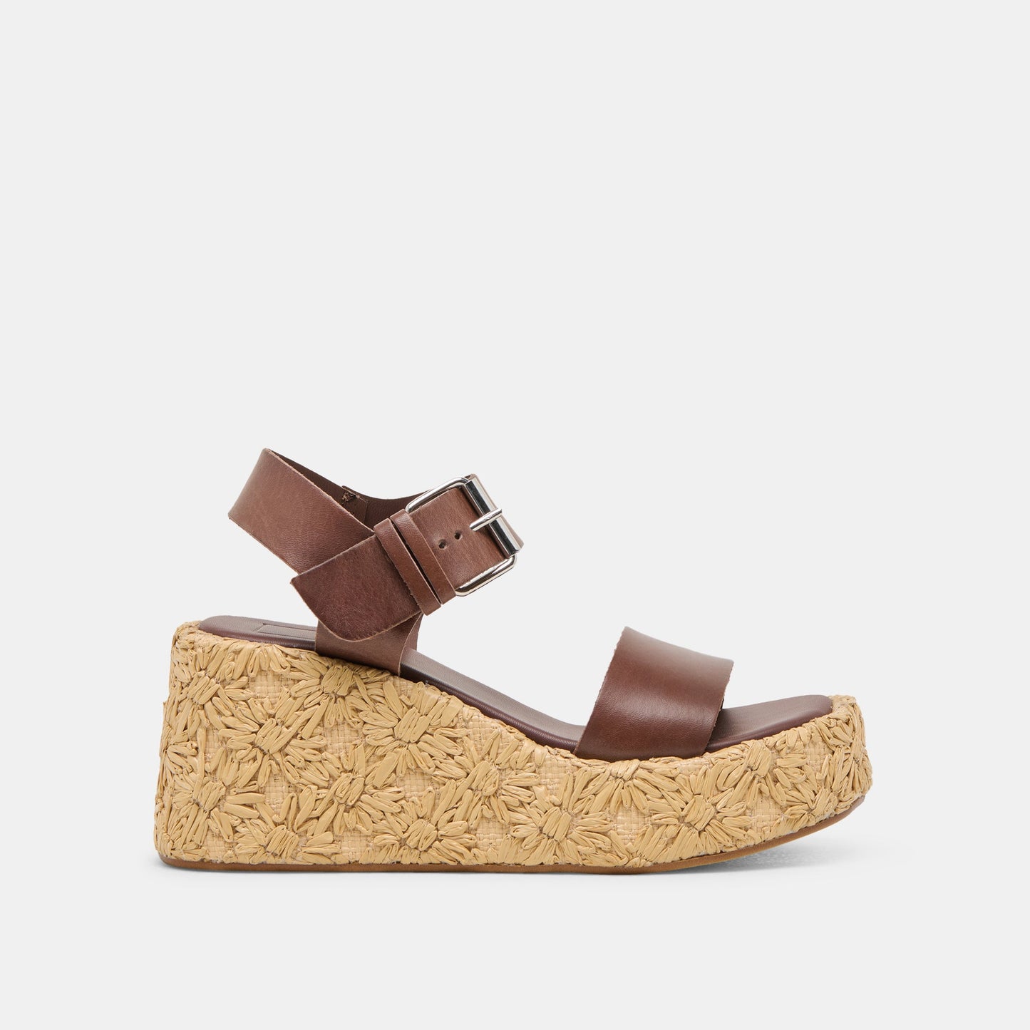 Auri Dk Brown Leather Wedges - Dolce Vita