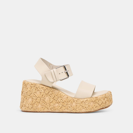 Auri Bone Leather Wedges - Dolce Vita