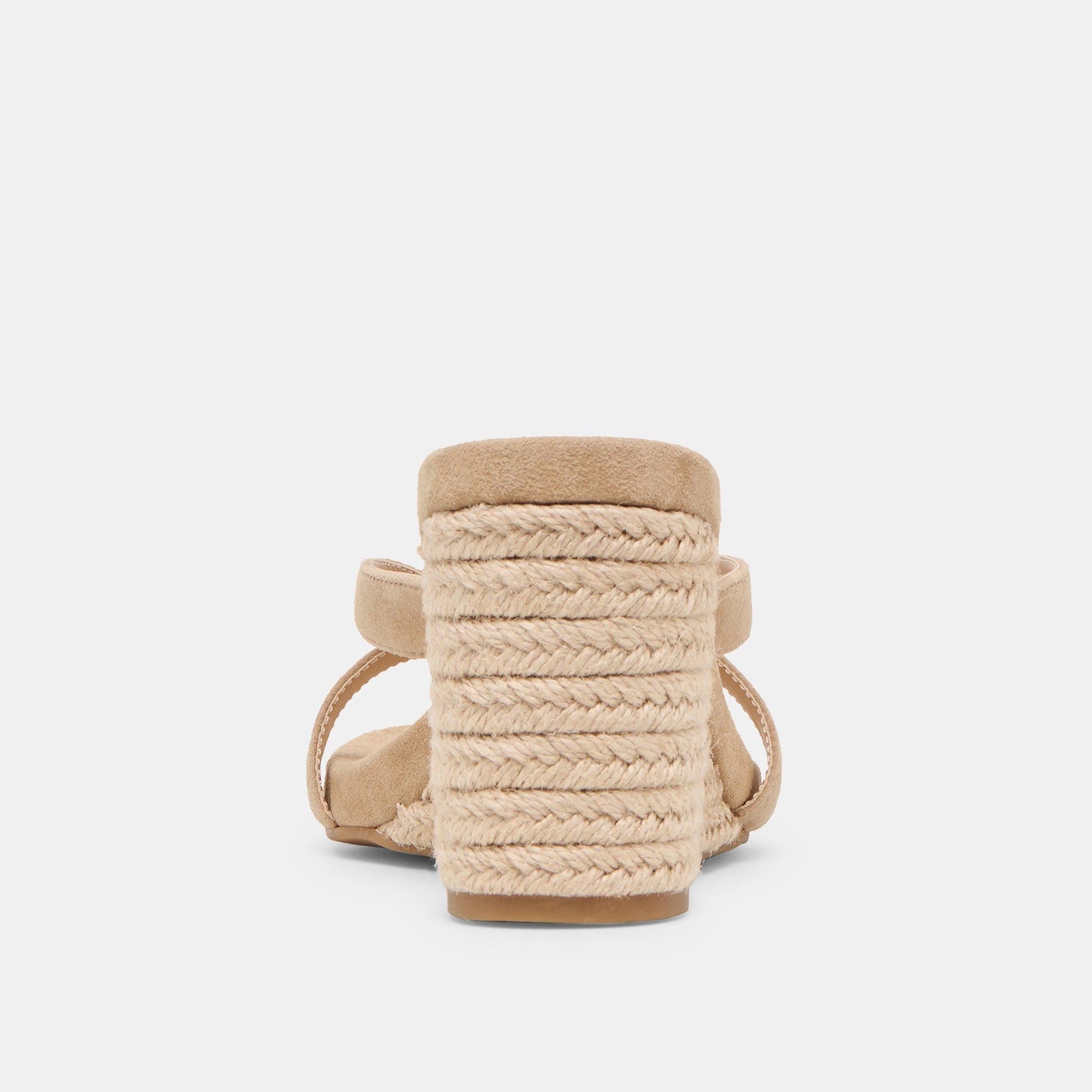 Helan Espadrille Camel Suede Wedges - Dolce Vita