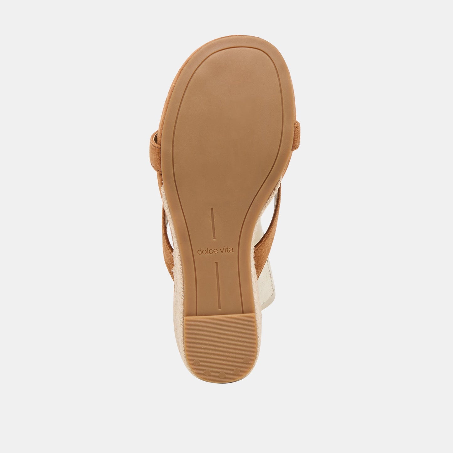 Helan Espadrille Brown Suede Wedges - Dolce Vita