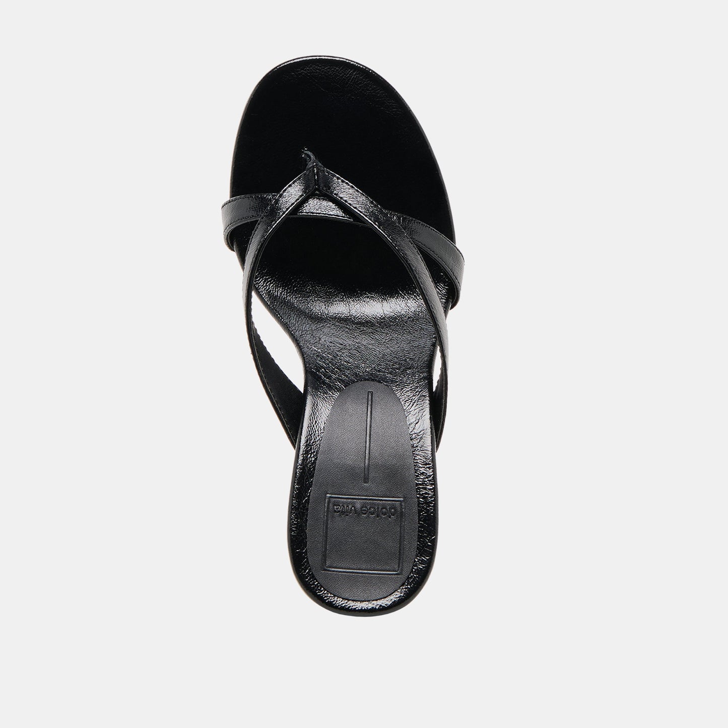 Helan Black Leather Wedges - Dolce Vita