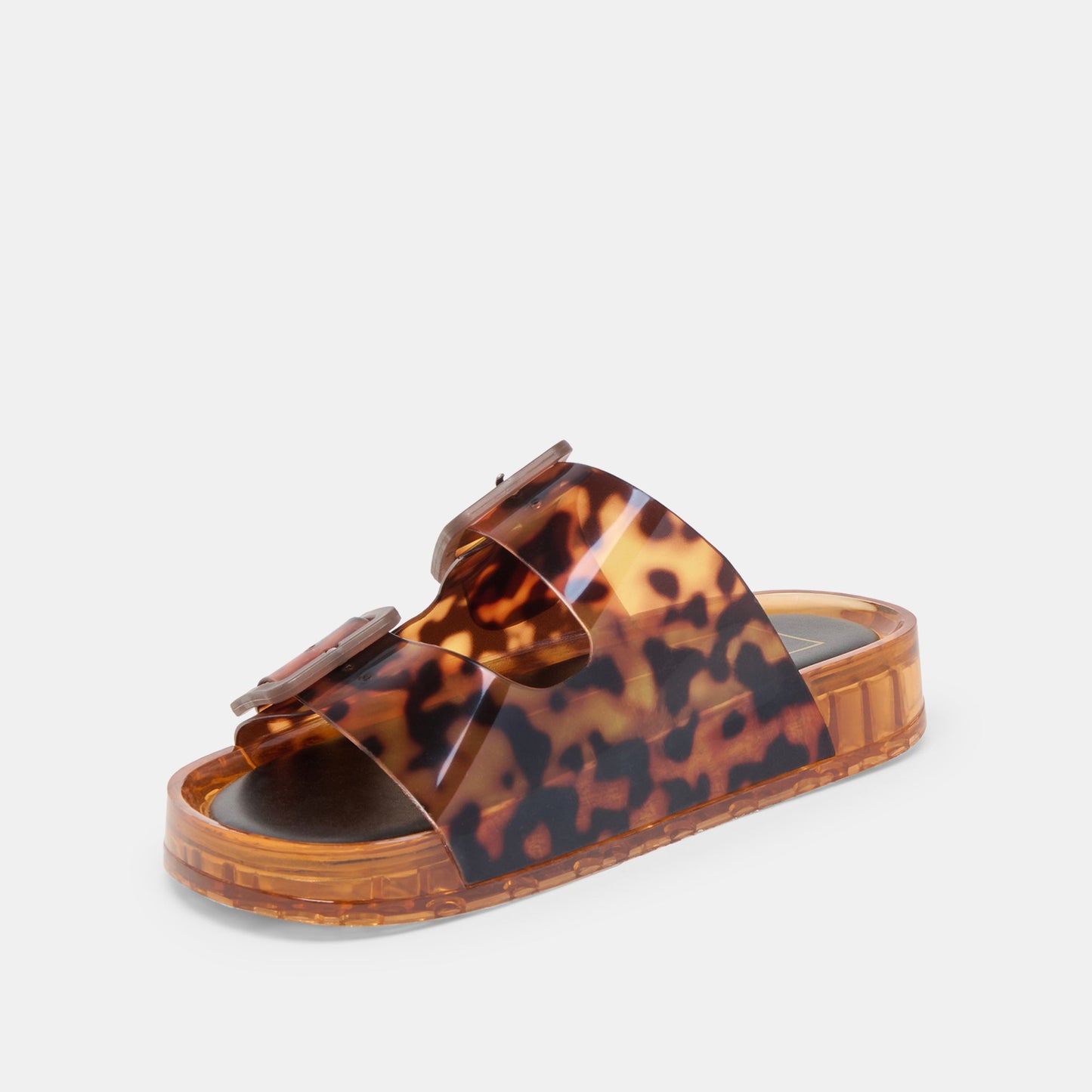 Julio Tortoise Vinyl Sandals - Dolce Vita