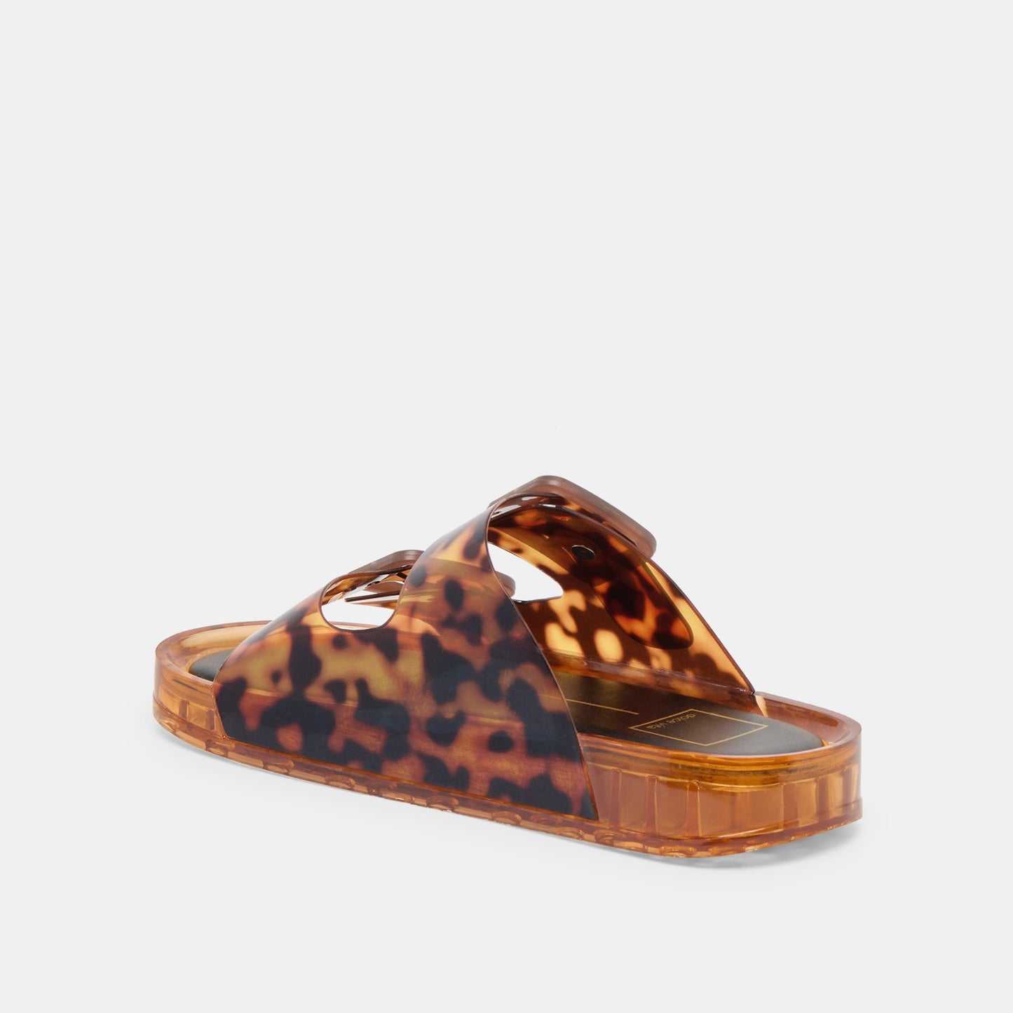 Julio Tortoise Vinyl Sandals - Dolce Vita