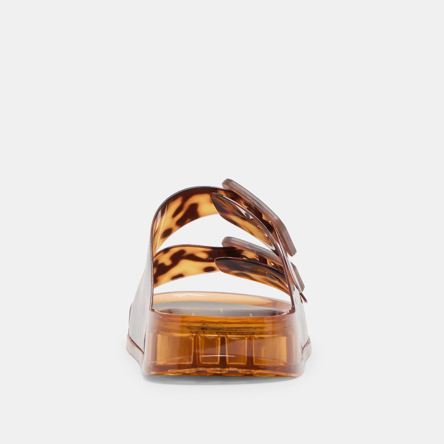 Julio Tortoise Vinyl Sandals - Dolce Vita