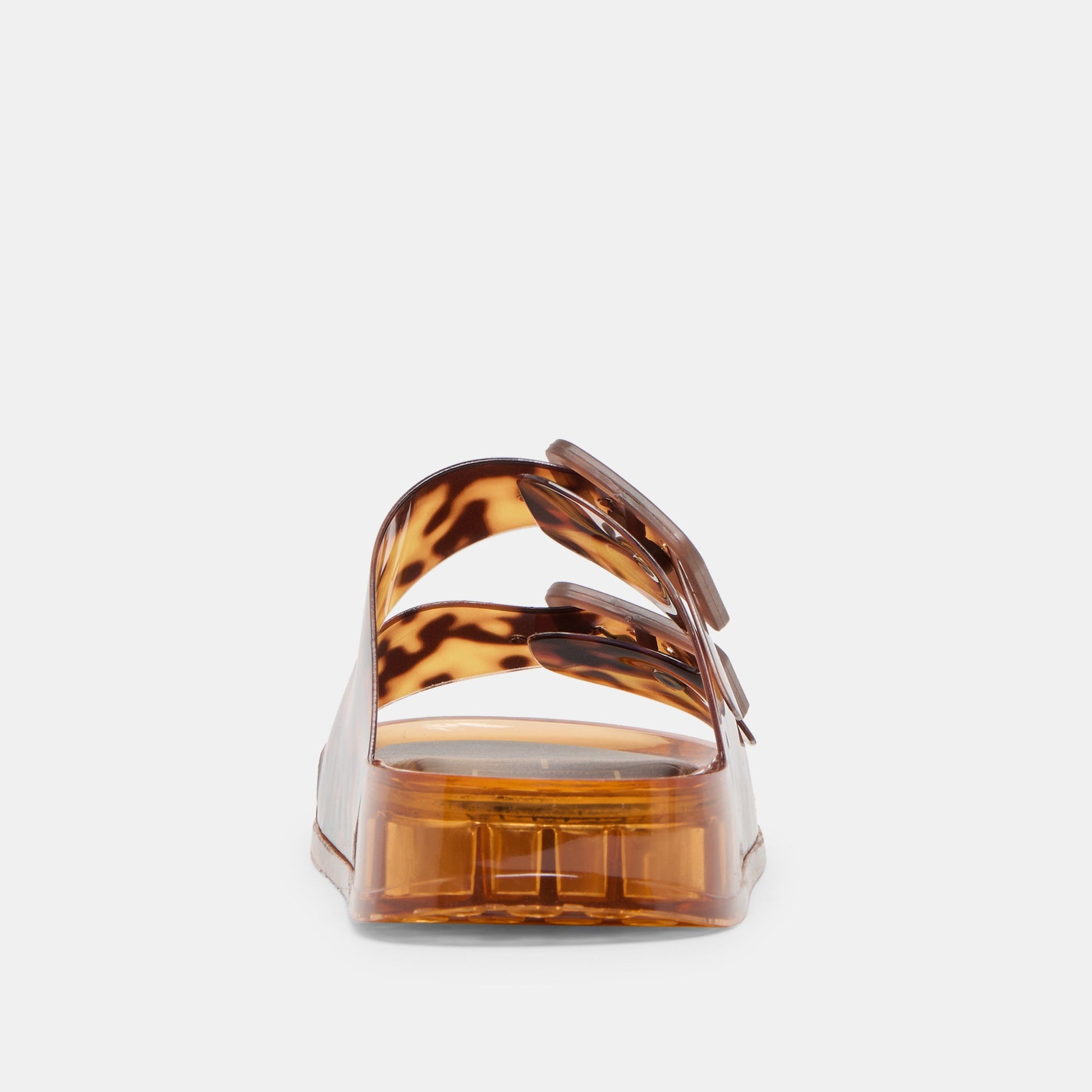 Julio Tortoise Vinyl Sandals - Dolce Vita