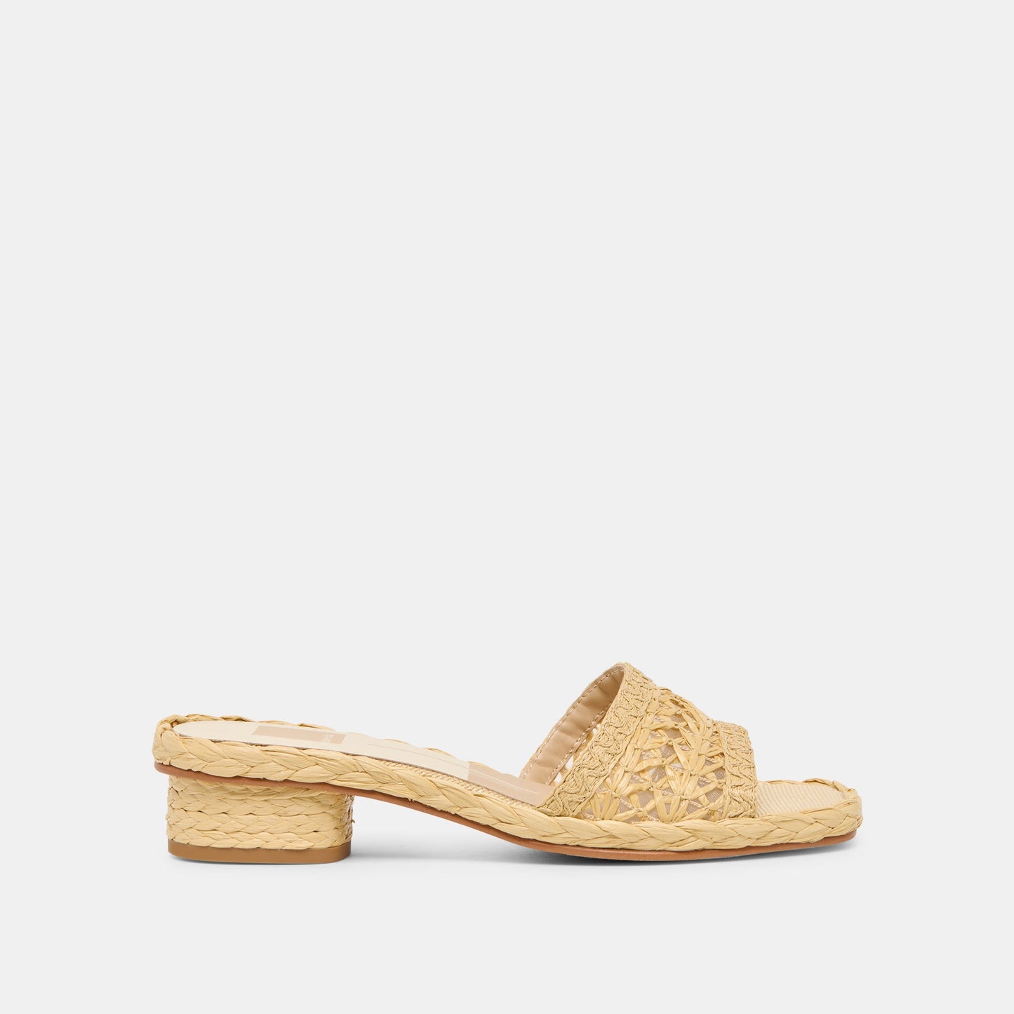 Dixi Lt Natural Cross Hatch Raffia Sandals - Dolce Vita