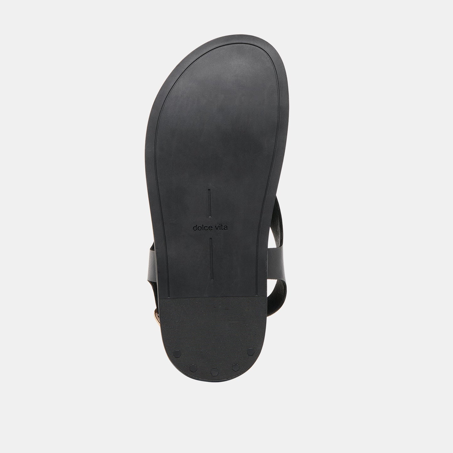 Jony Black Leather Sandals - Dolce Vita