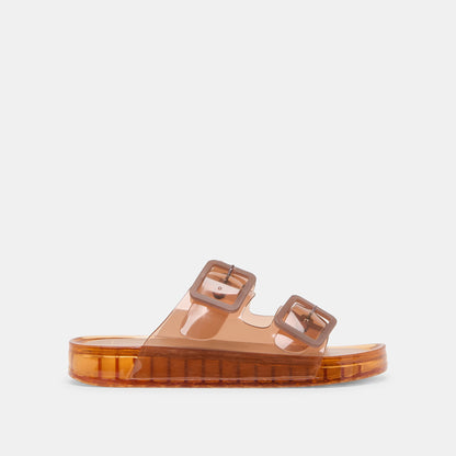 Julio Whiskey Vinyl Sandals - Dolce Vita