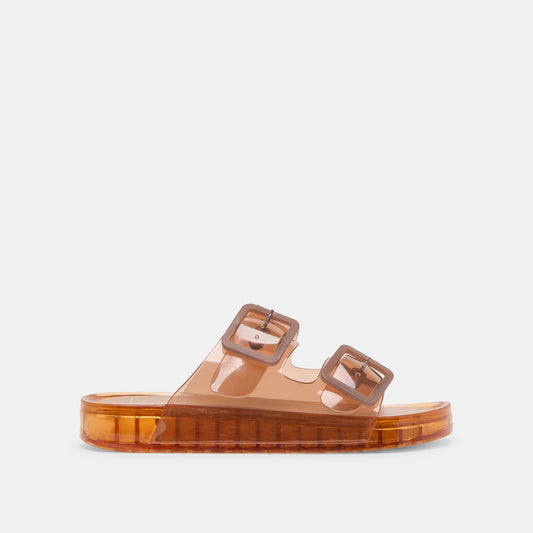 Julio Whiskey Vinyl Sandals - Dolce Vita