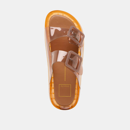 Julio Whiskey Vinyl Sandals - Dolce Vita