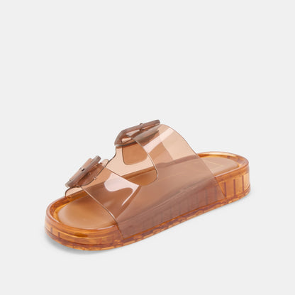 Julio Whiskey Vinyl Sandals - Dolce Vita