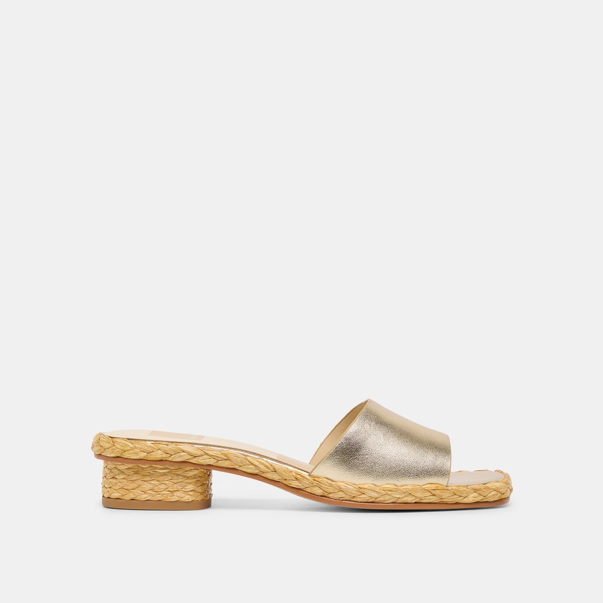 Dixi Platinum Leather Sandals - Dolce Vita