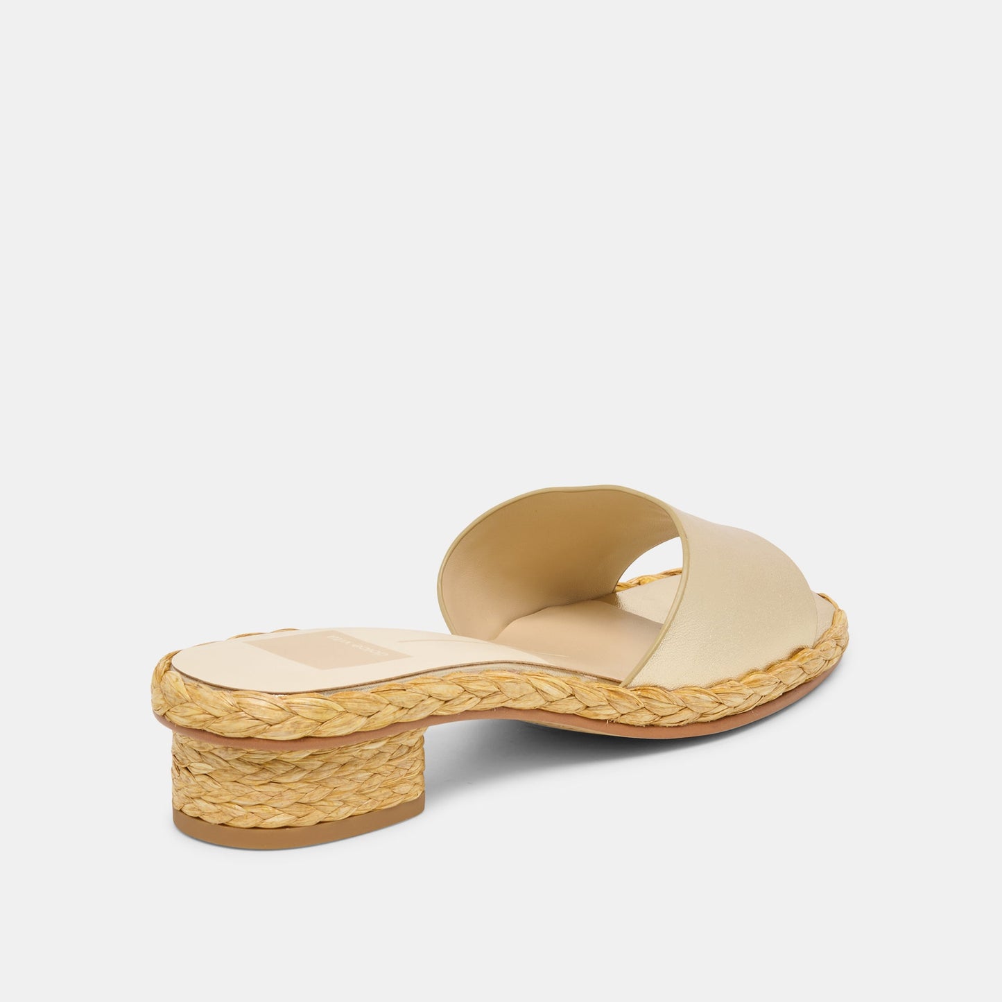 Dixi Platinum Leather Sandals - Dolce Vita