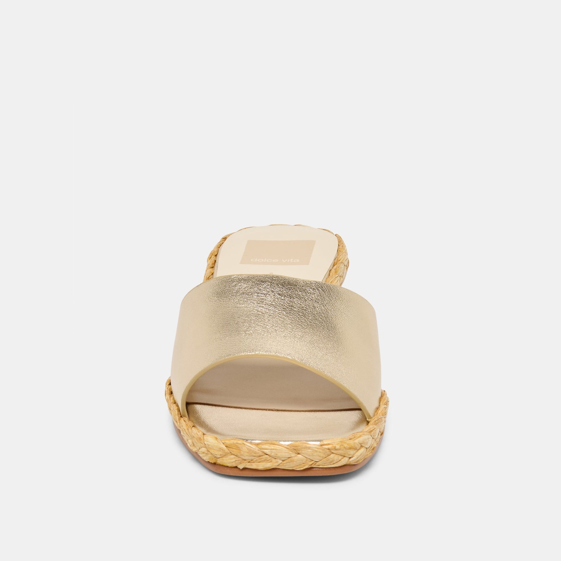 Dixi Platinum Leather Sandals - Dolce Vita