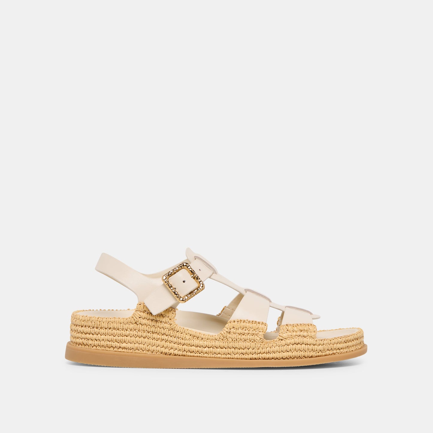 Shenna Bone Leather Sandals - Dolce Vita