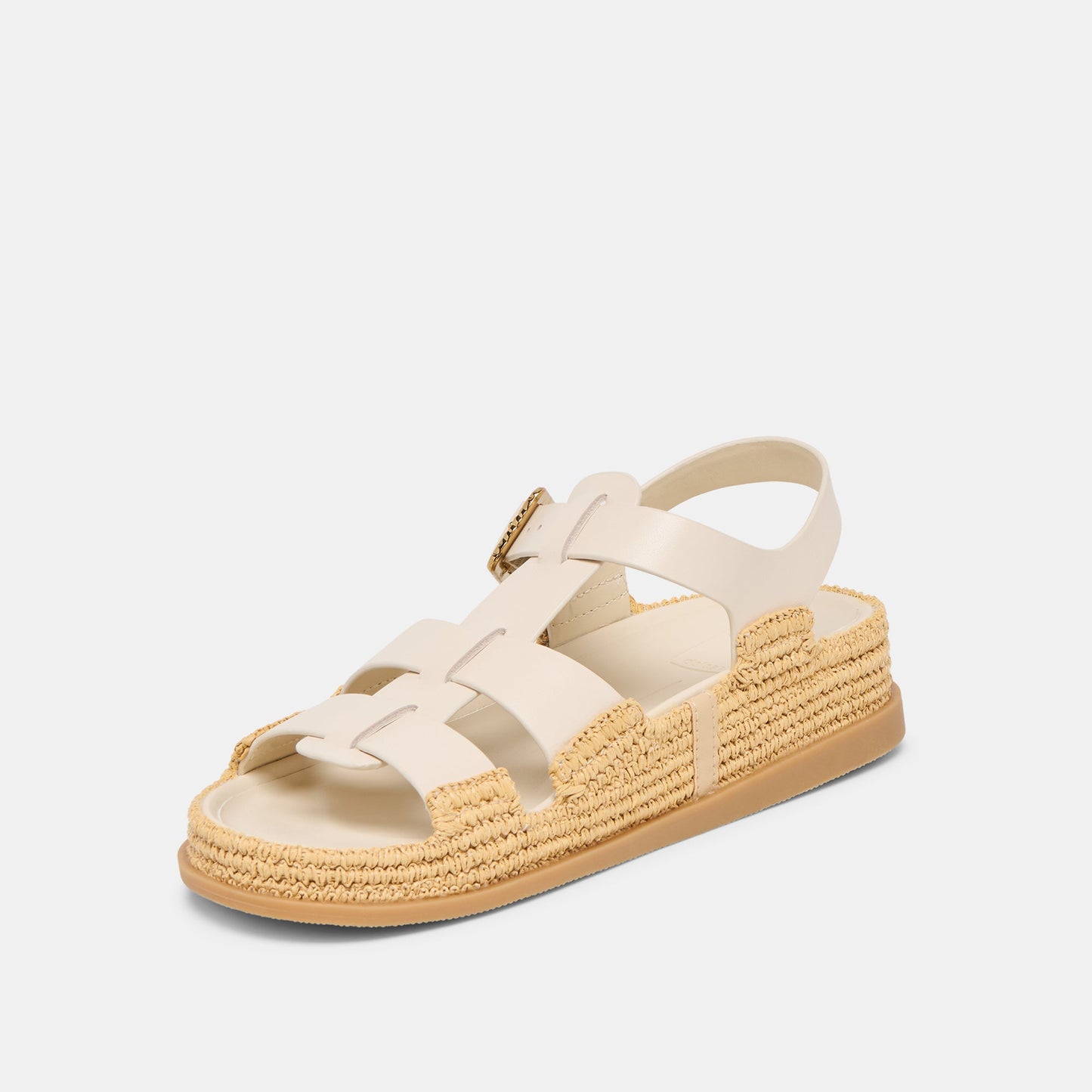 Shenna Bone Leather Sandals - Dolce Vita