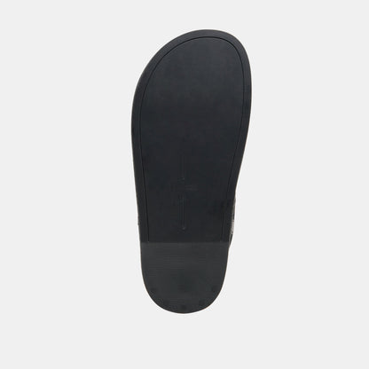 Stefan Black Leather Sandals - Dolce Vita