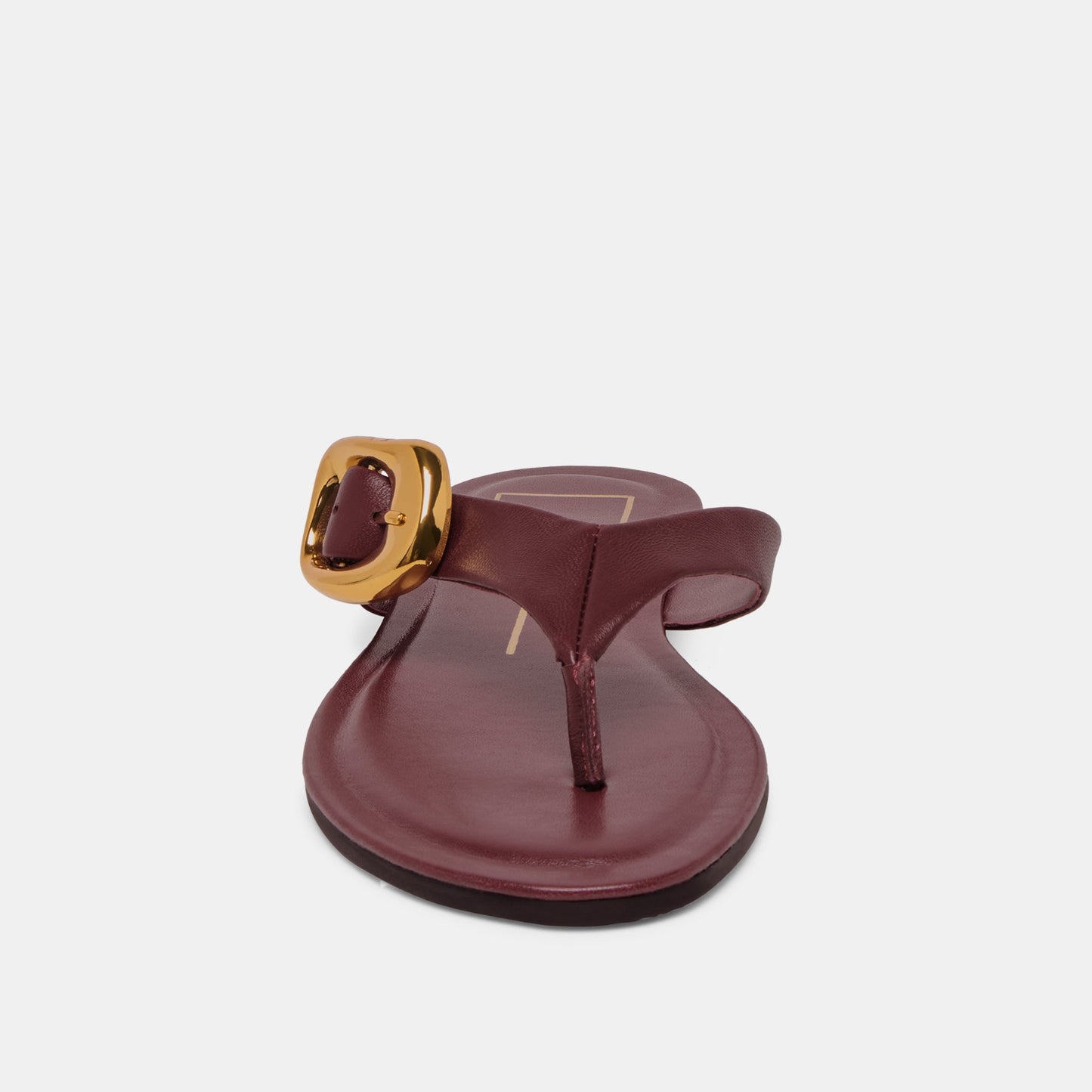 Rossa Burgundy Leather Sandals - Dolce Vita