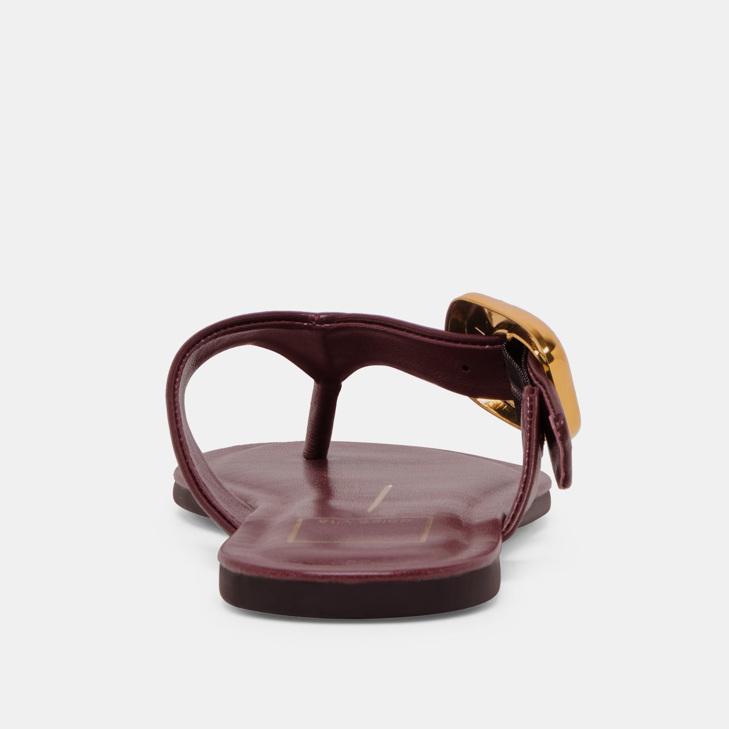 Rossa Burgundy Leather Sandals - Dolce Vita