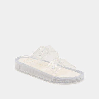 Julio Crystal Vinyl Sandals - Dolce Vita