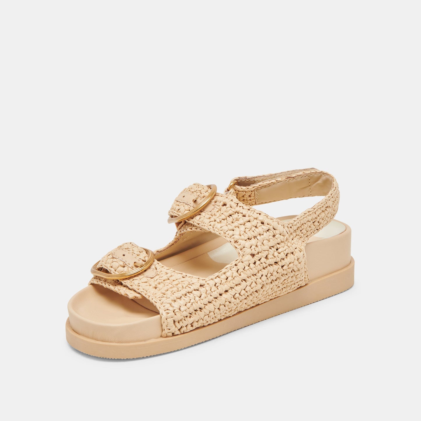 STARLA CROCHET SANDALS NATURAL KNIT - Dolce Vita