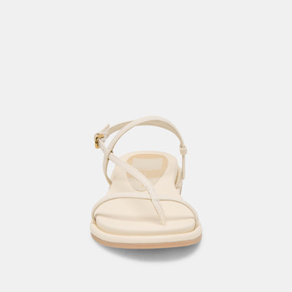 Dallen Off White Leather Sandals - Dolce Vita
