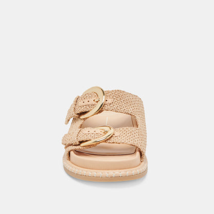 SHAUNY SANDALS NATURAL RAFFIA - Dolce Vita