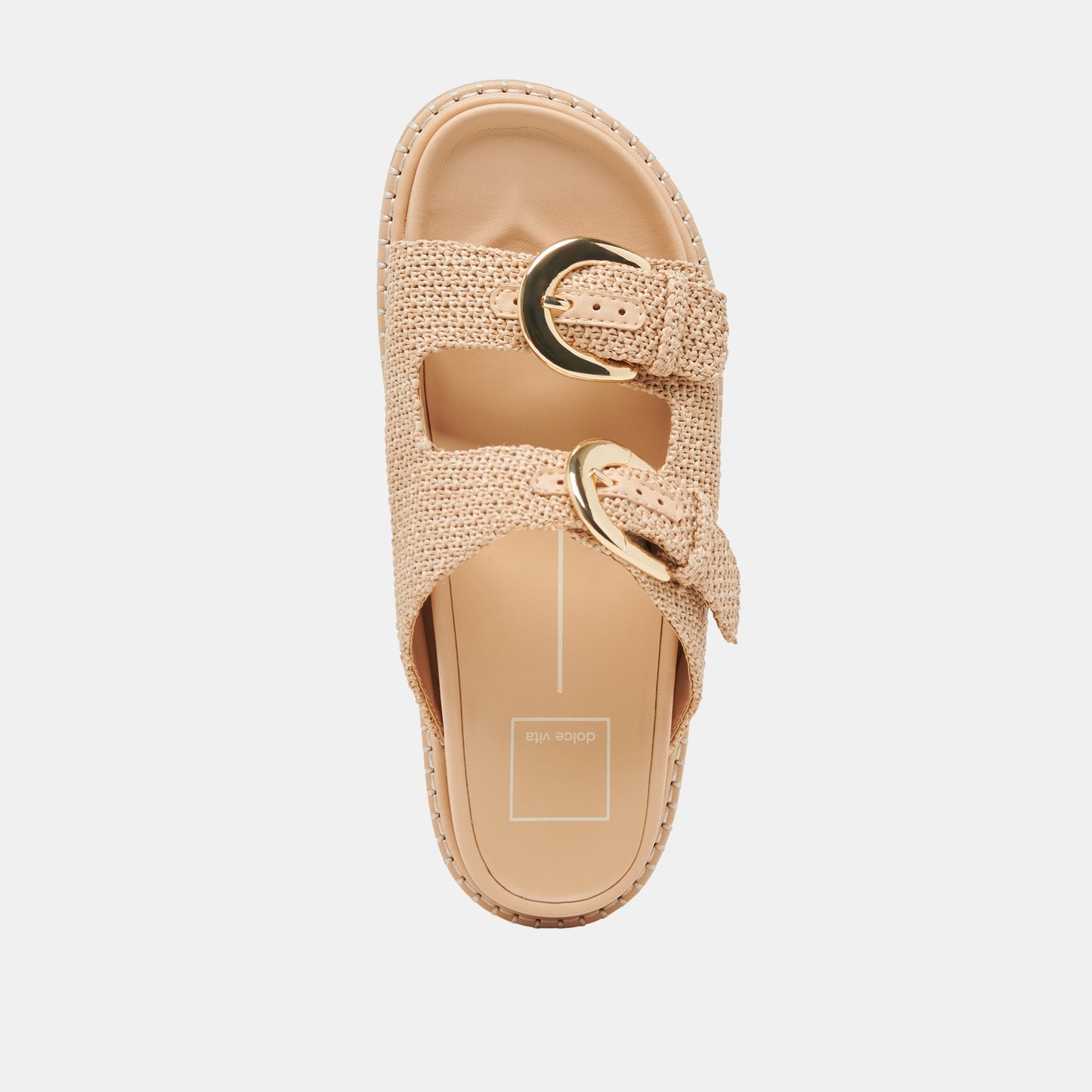 SHAUNY SANDALS NATURAL RAFFIA - Dolce Vita