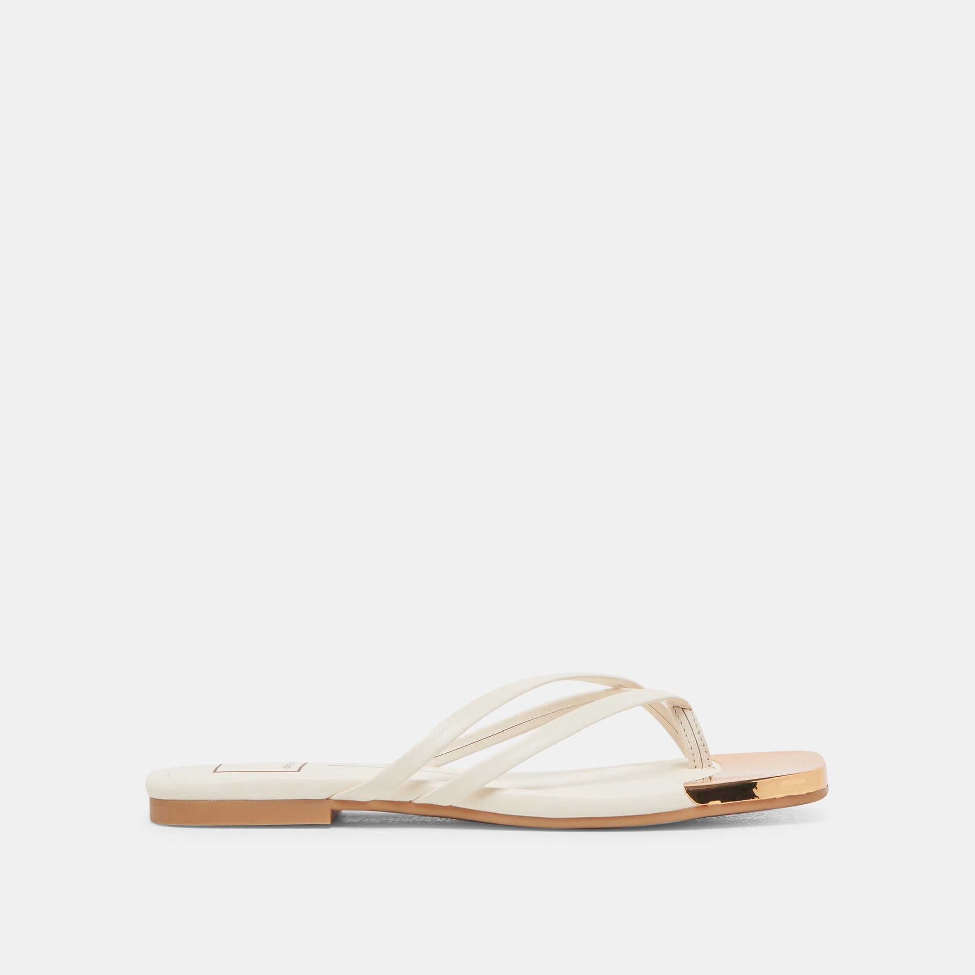 Laguna Off White Leather Sandals - Dolce Vita
