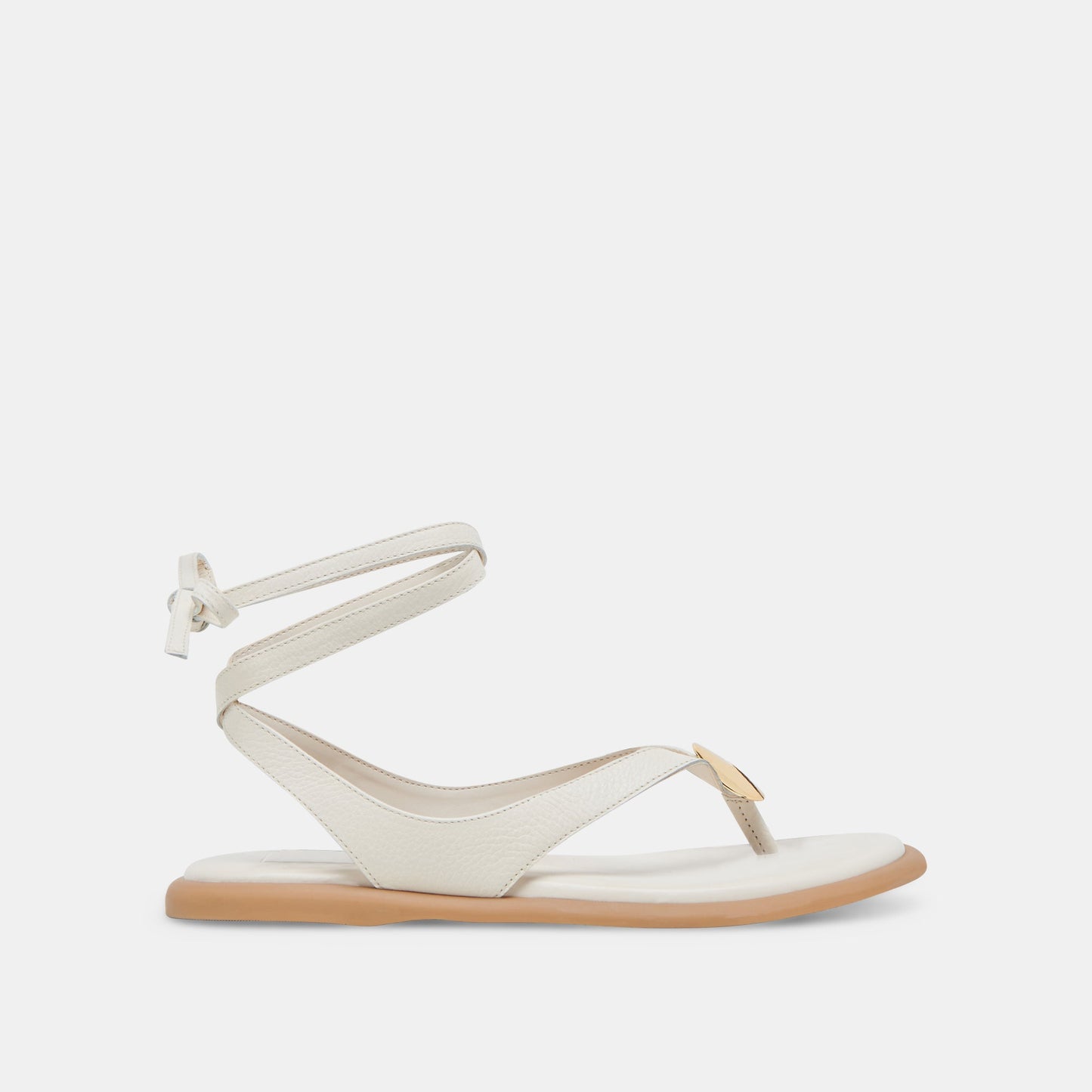 JUDY SANDALS BONE LEATHER - Dolce Vita