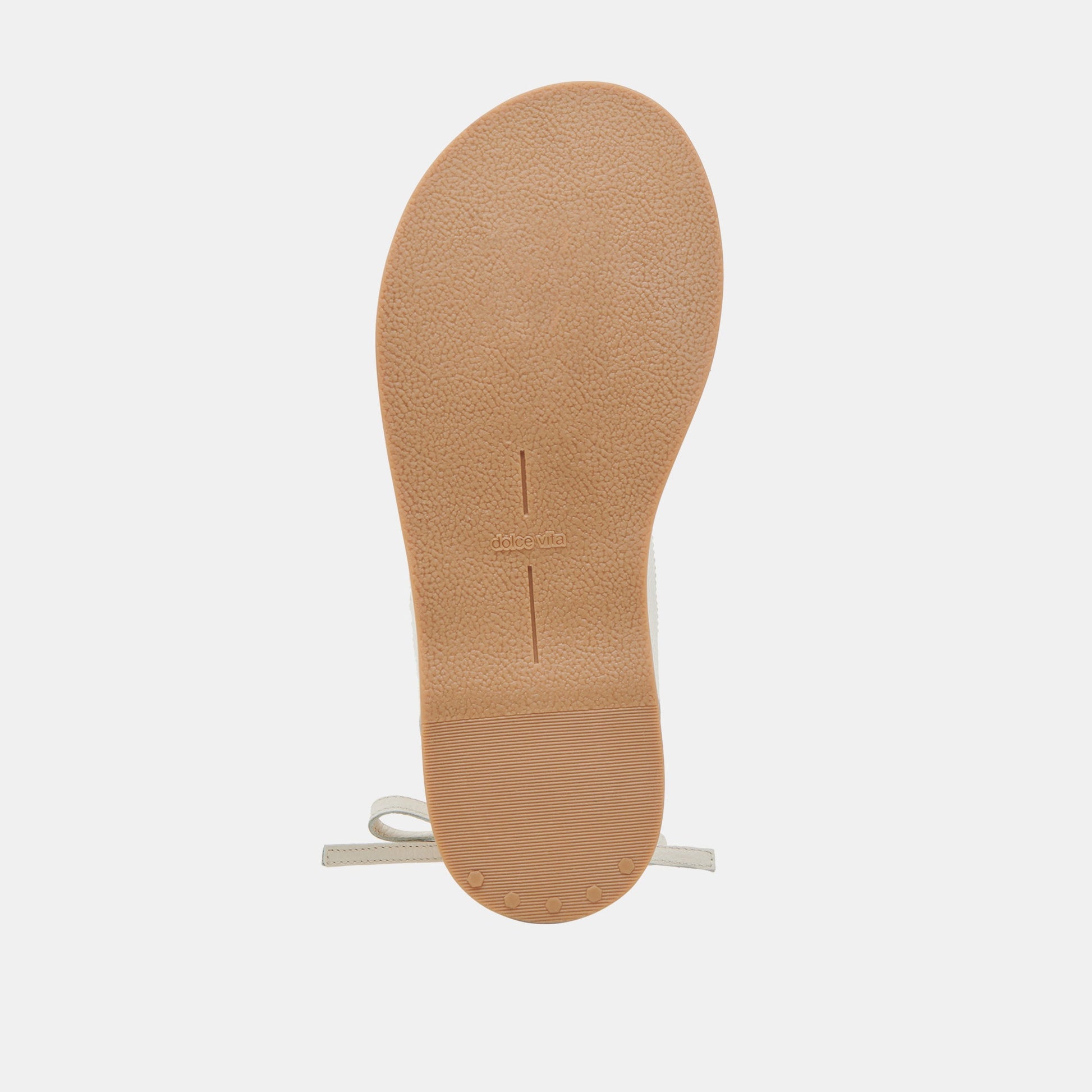 JUDY SANDALS BONE LEATHER - Dolce Vita