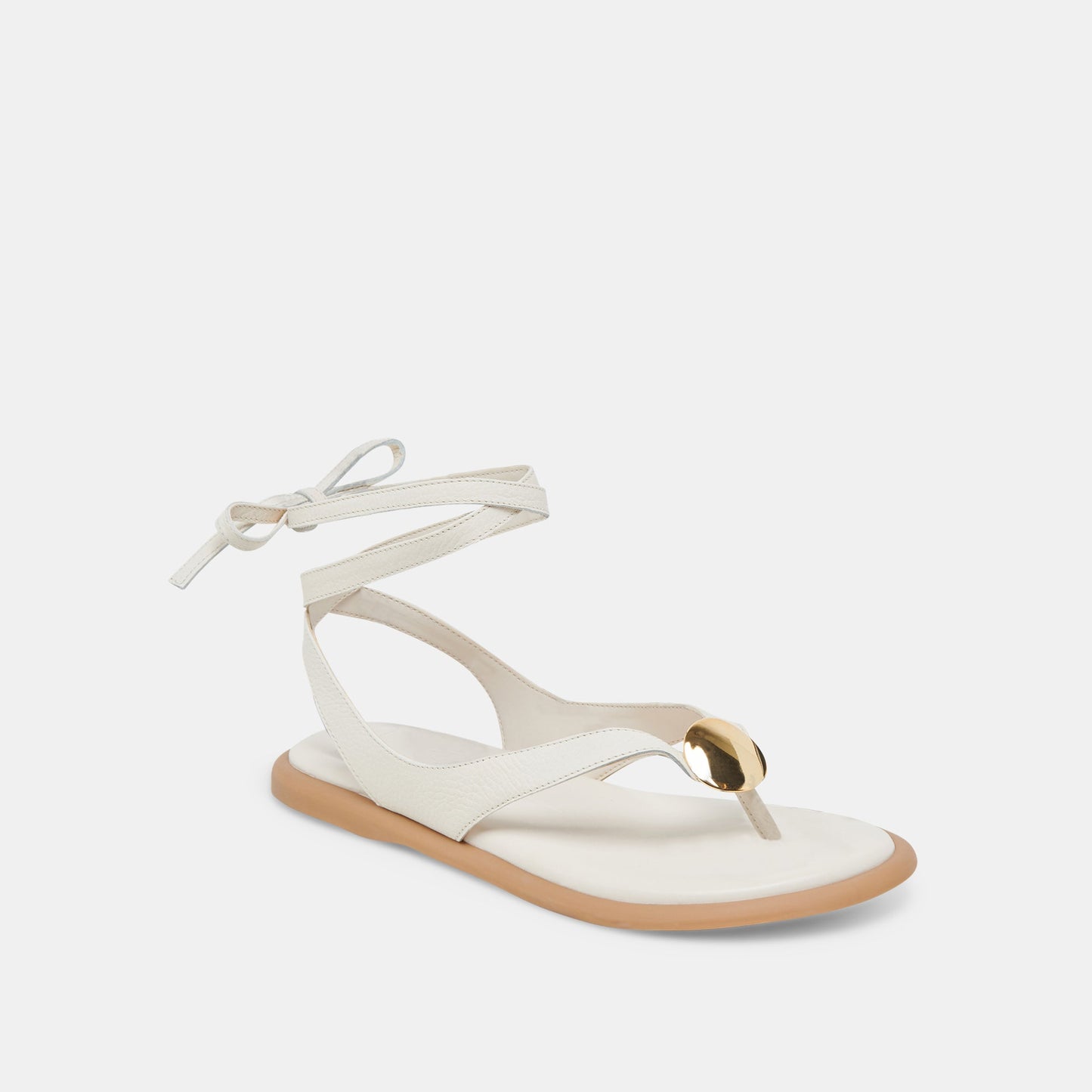 JUDY SANDALS BONE LEATHER - Dolce Vita