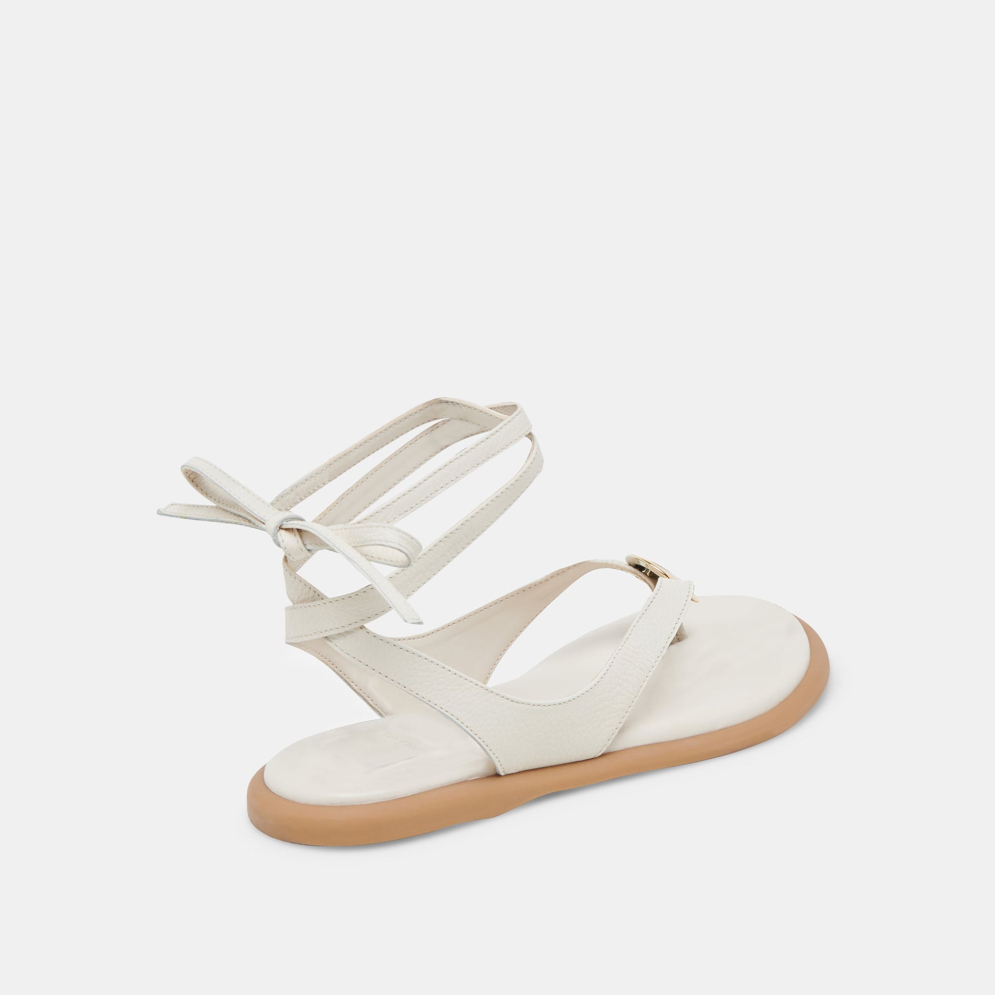 JUDY SANDALS BONE LEATHER - Dolce Vita
