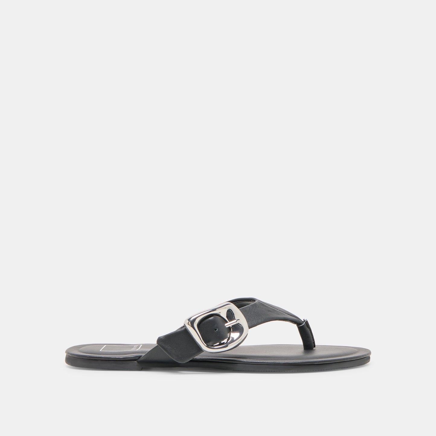 Rossa Black Leather Sandals - Dolce Vita