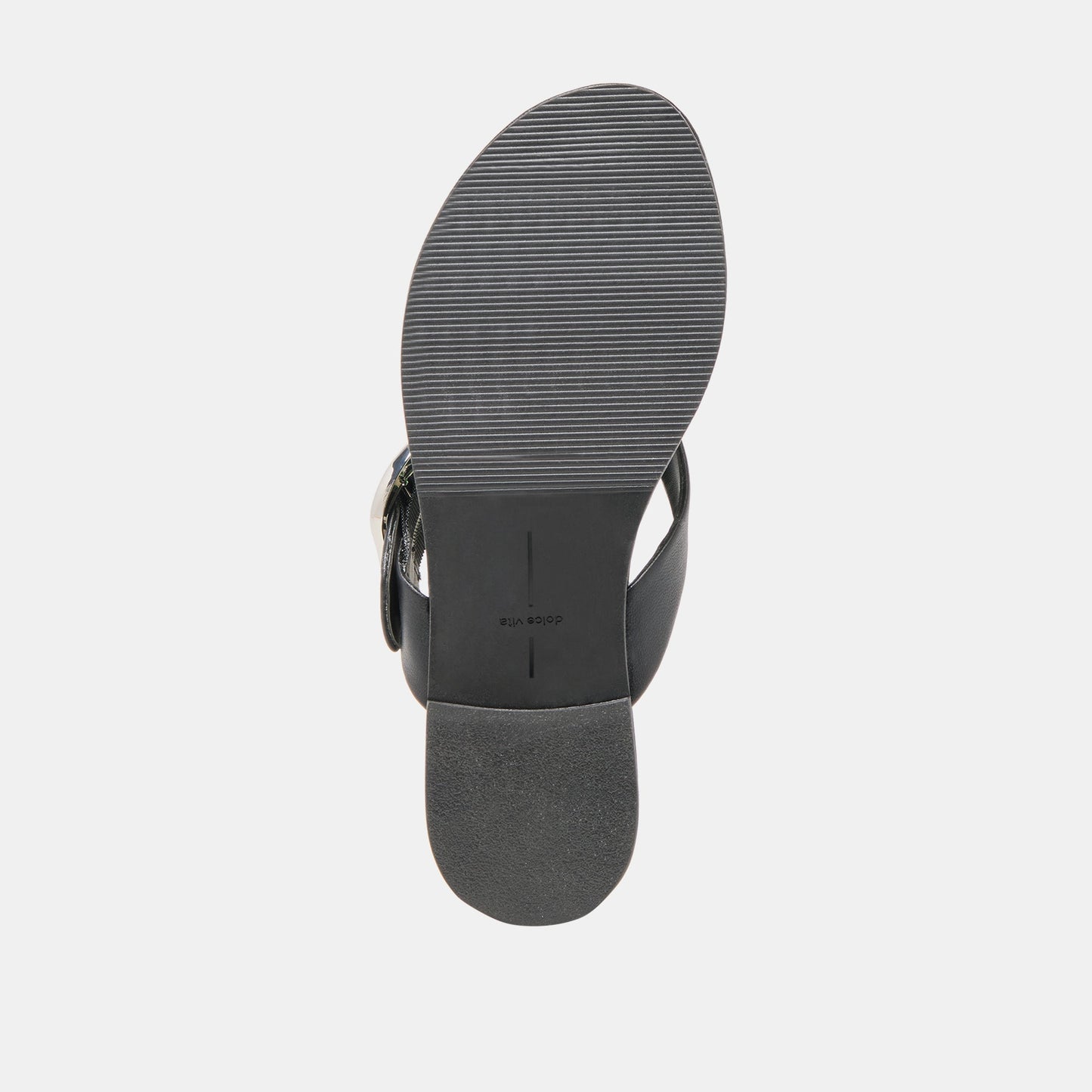 Rossa Black Leather Sandals - Dolce Vita