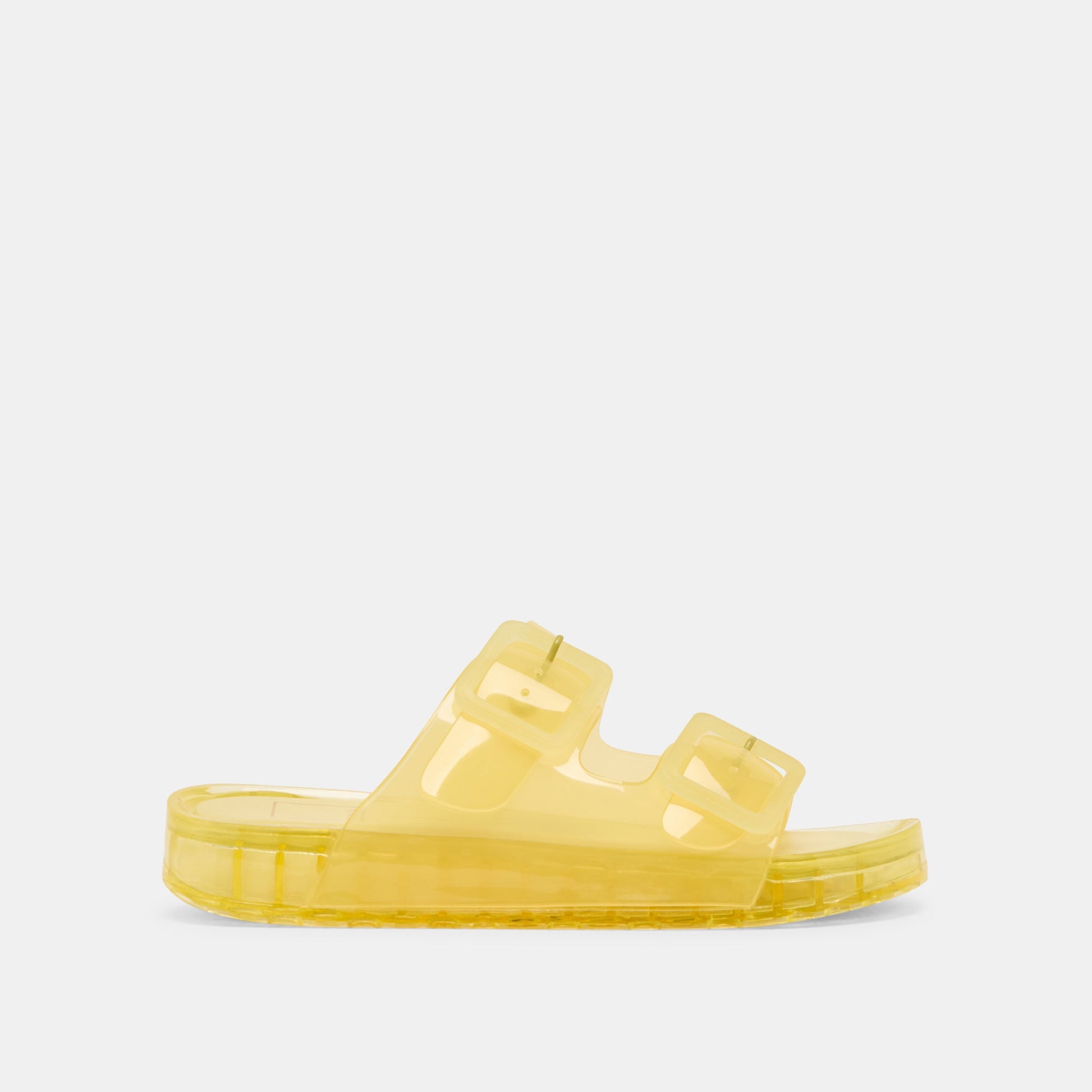 Julio Lemon Vinyl Sandals - Dolce Vita