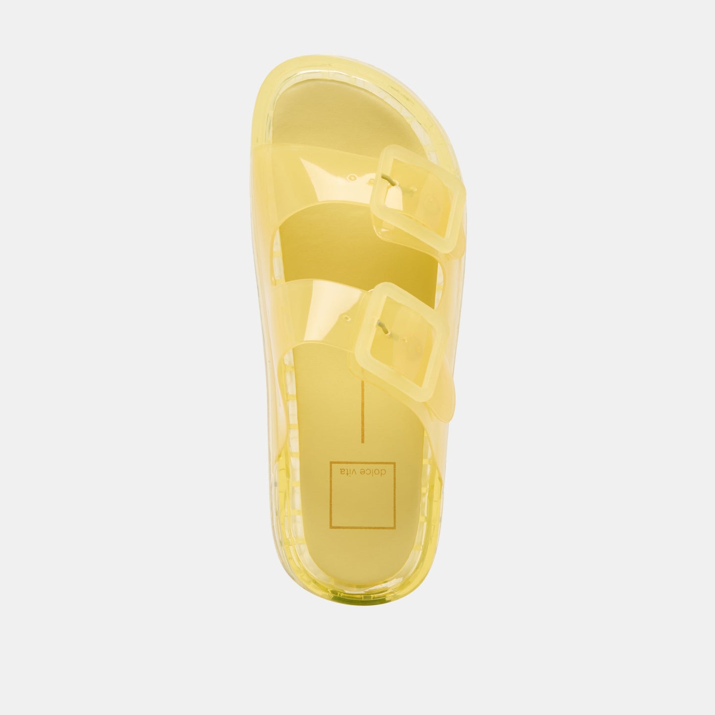 Julio Lemon Vinyl Sandals - Dolce Vita