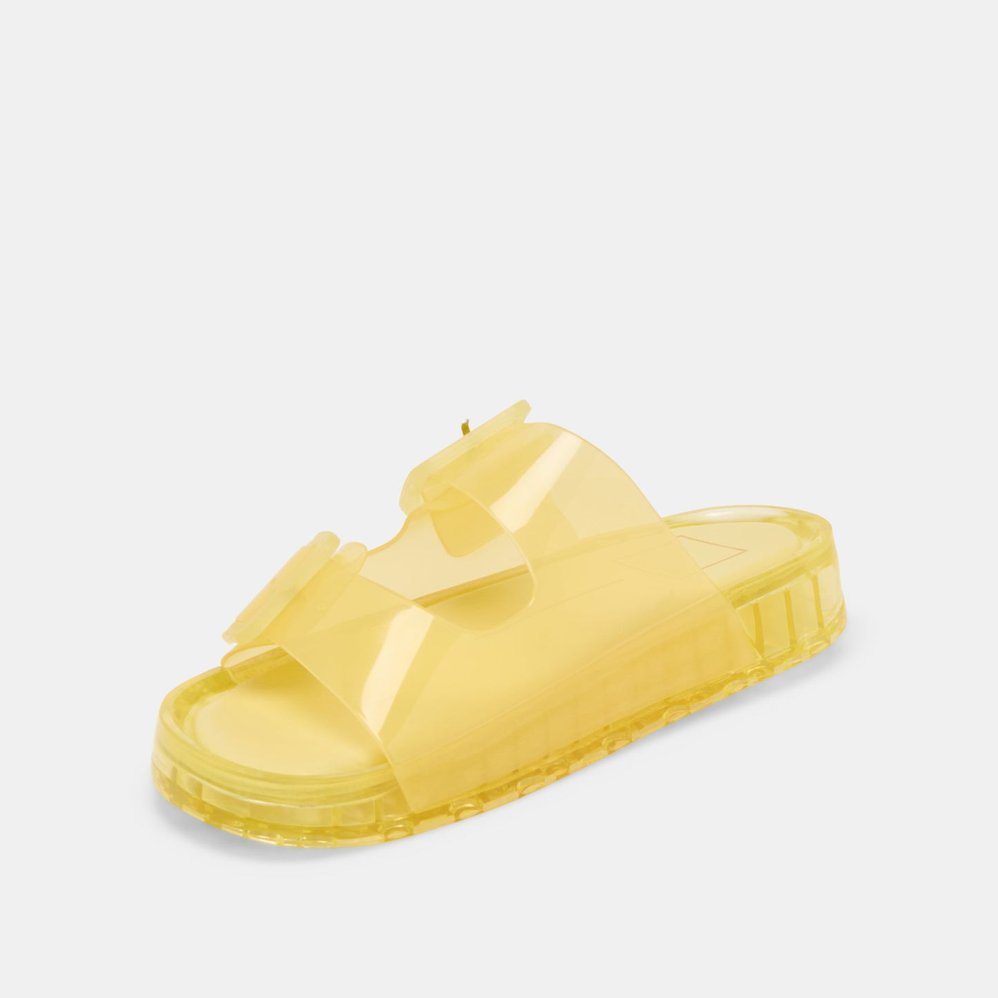 Julio Lemon Vinyl Sandals - Dolce Vita