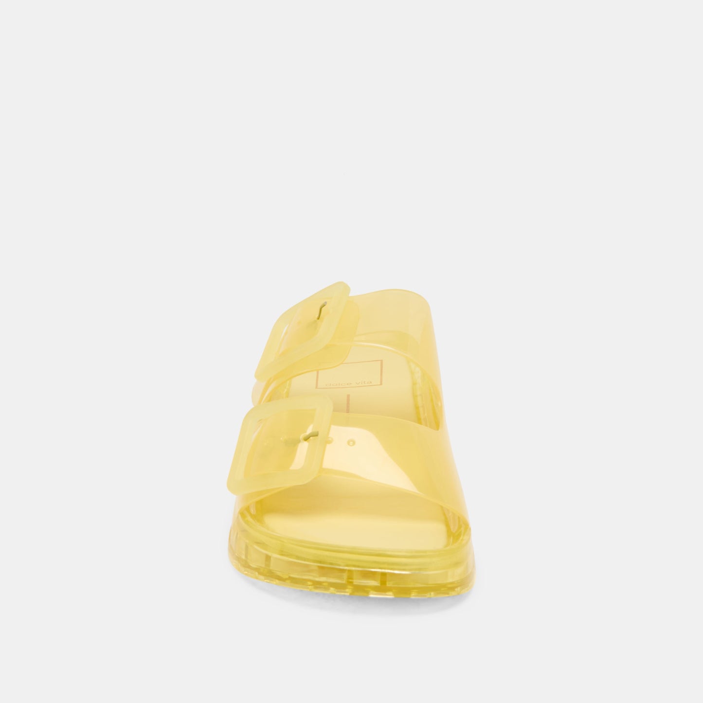 Julio Lemon Vinyl Sandals - Dolce Vita