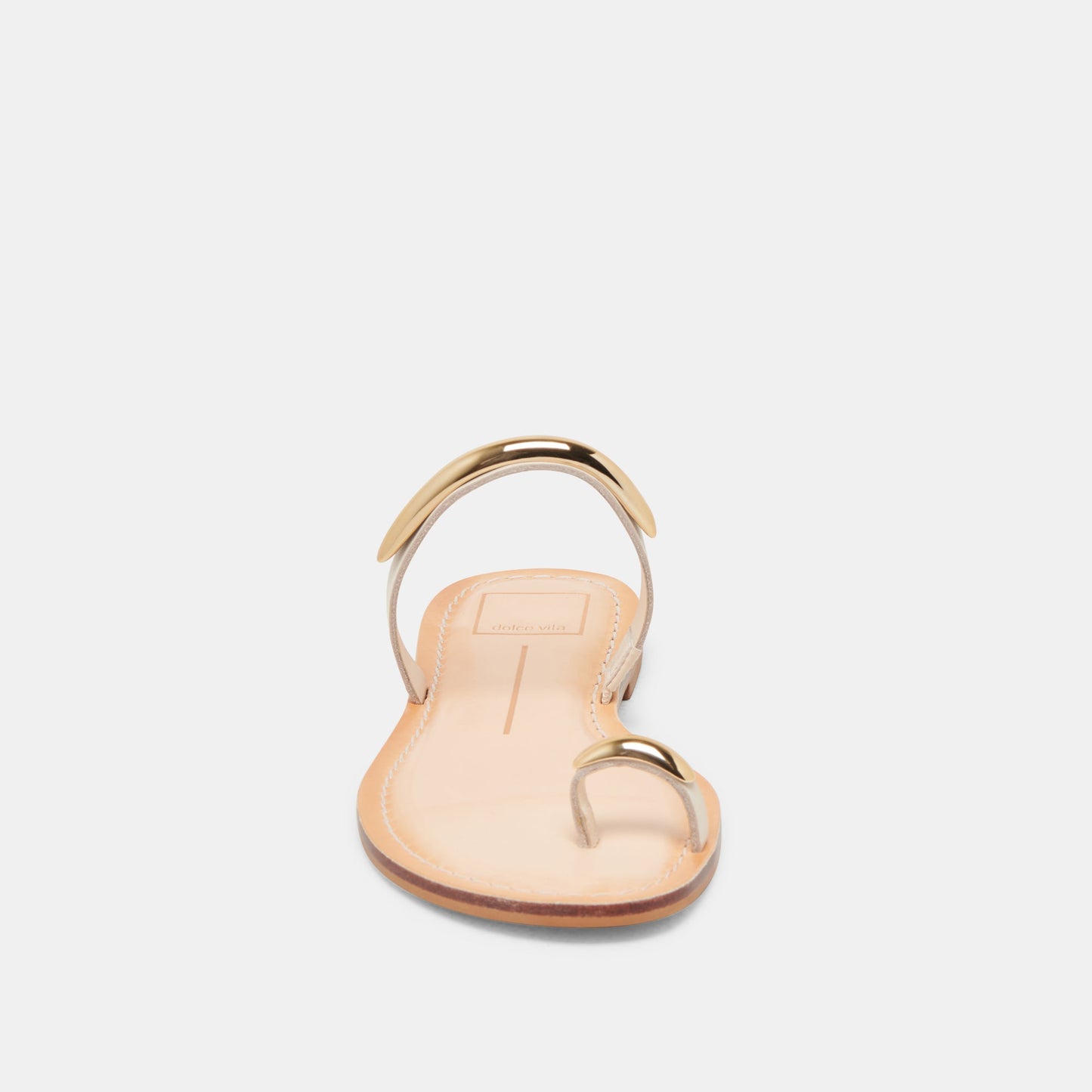 WINK SANDALS BONE LEATHER - Dolce Vita