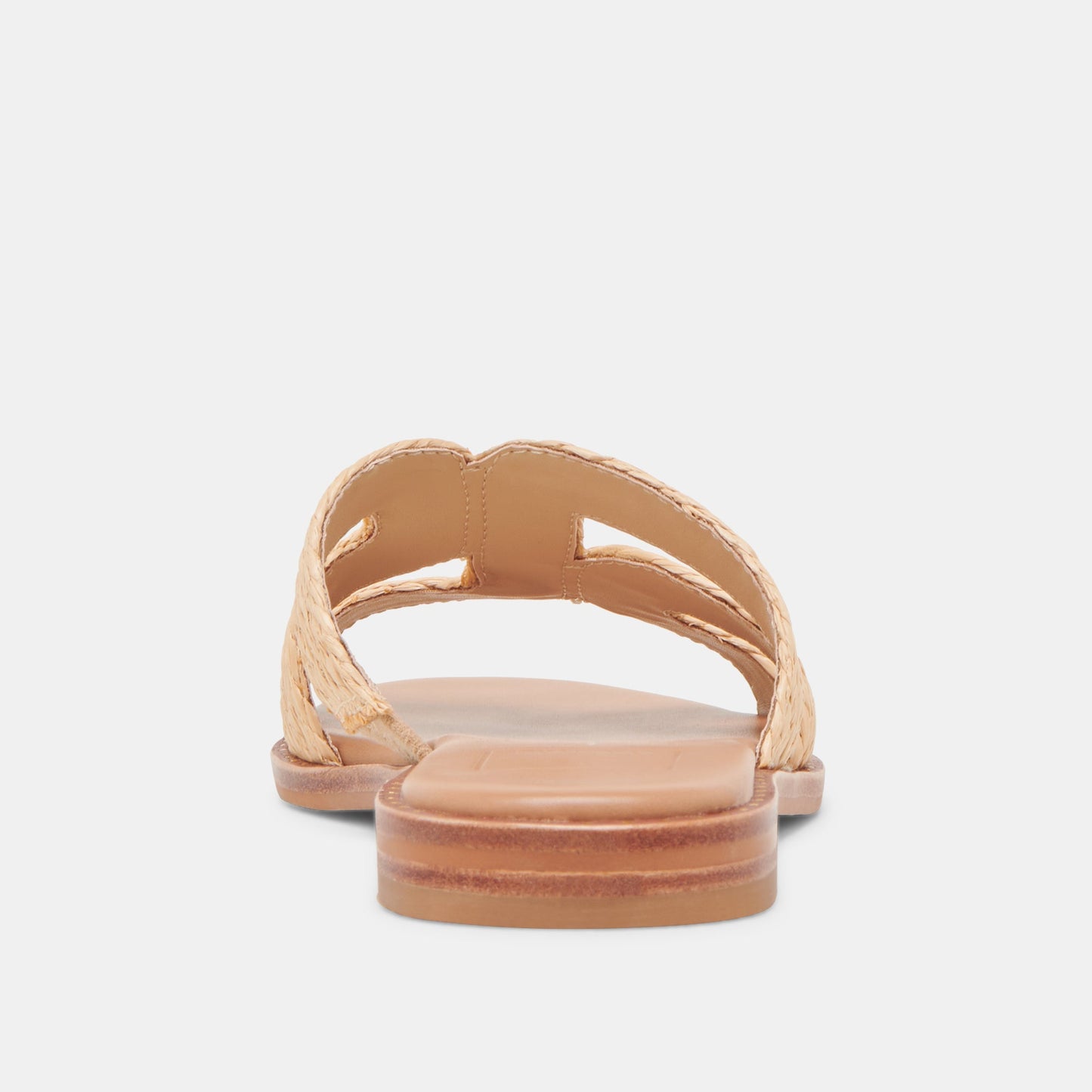 EMON WIDE SANDALS LT NATURAL RAFFIA - Dolce Vita