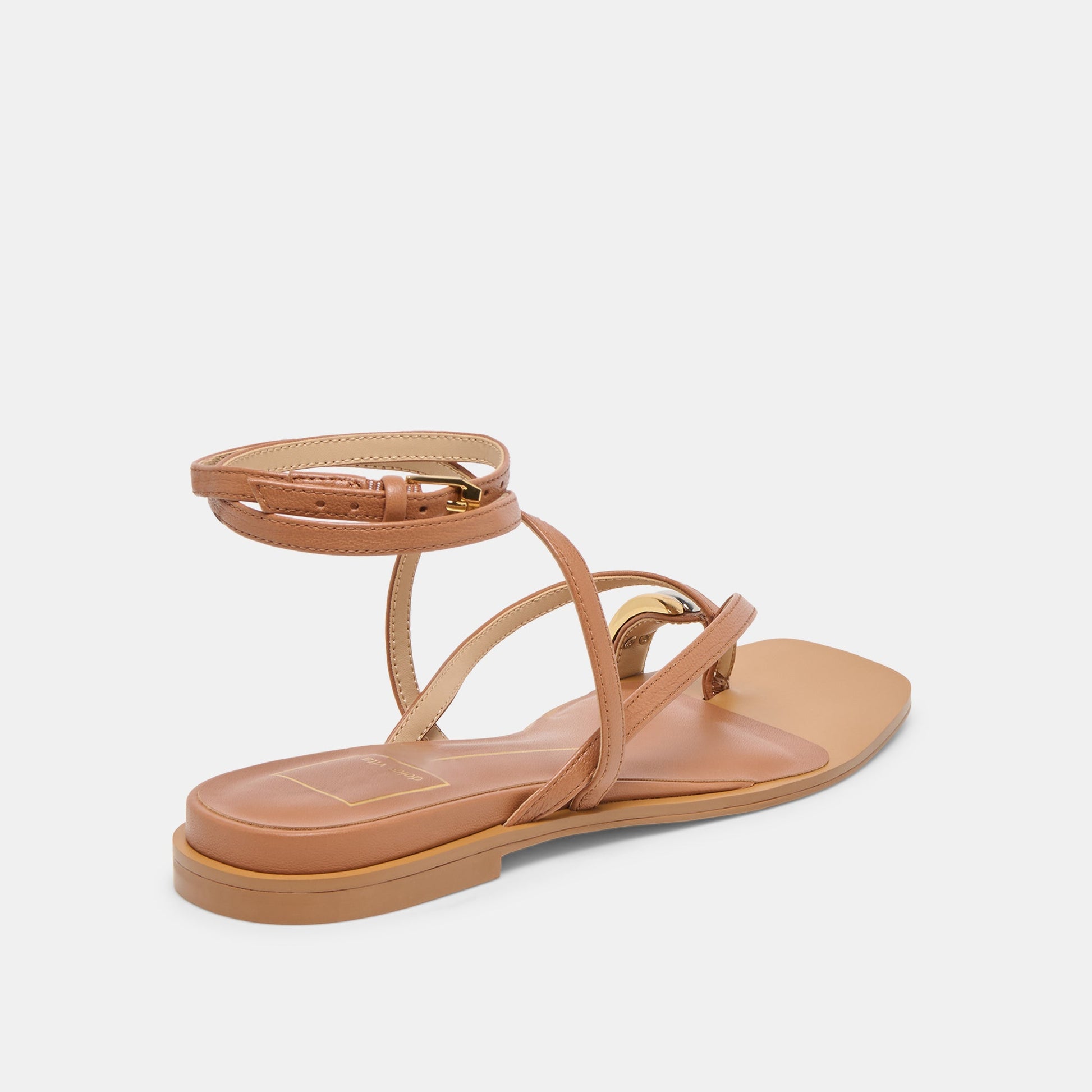 Tyrice Espresso Leather Sandals - Dolce Vita