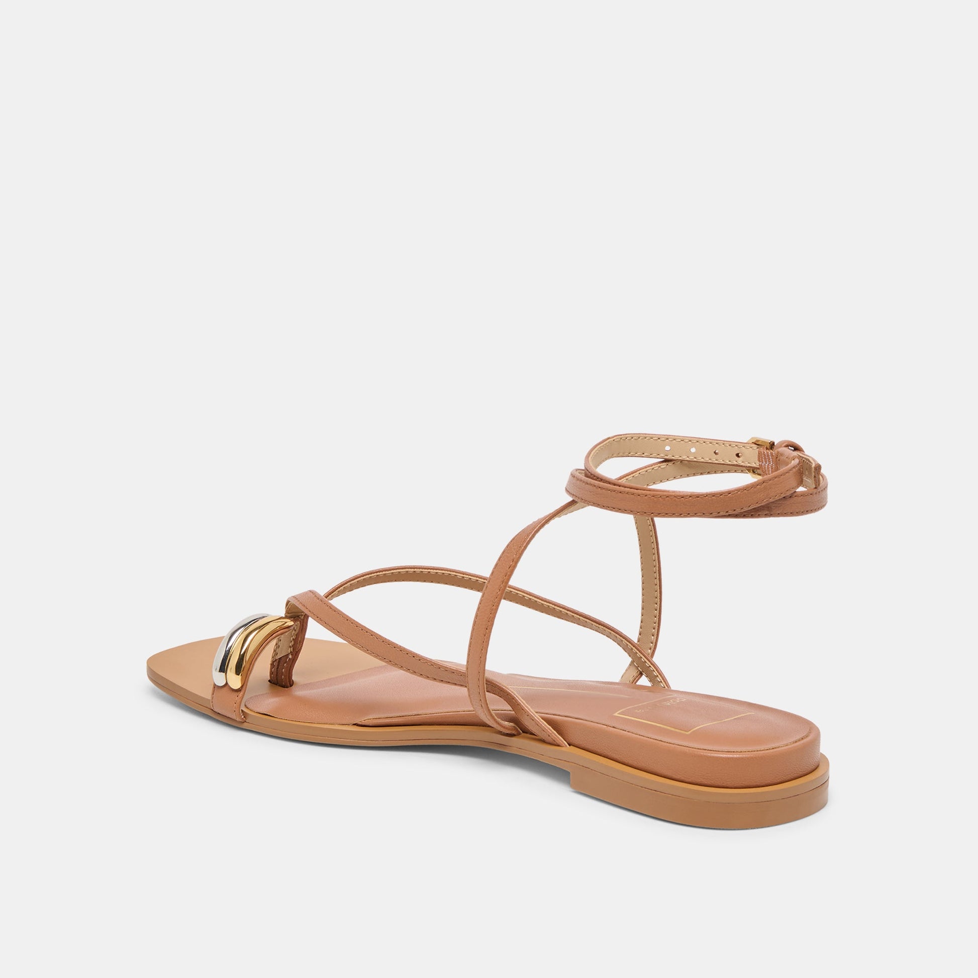 Tyrice Espresso Leather Sandals - Dolce Vita