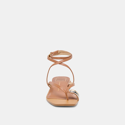 Tyrice Espresso Leather Sandals - Dolce Vita